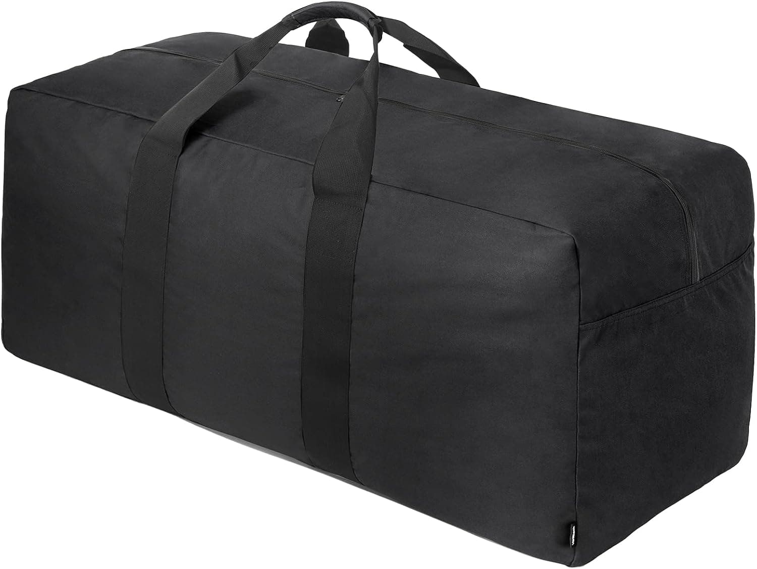 Vorspack Extra Large Duffle Bag for Travel - 150L Duffel Bag for Men Gear Bag for Storage Foldable Weekender Bag, Black